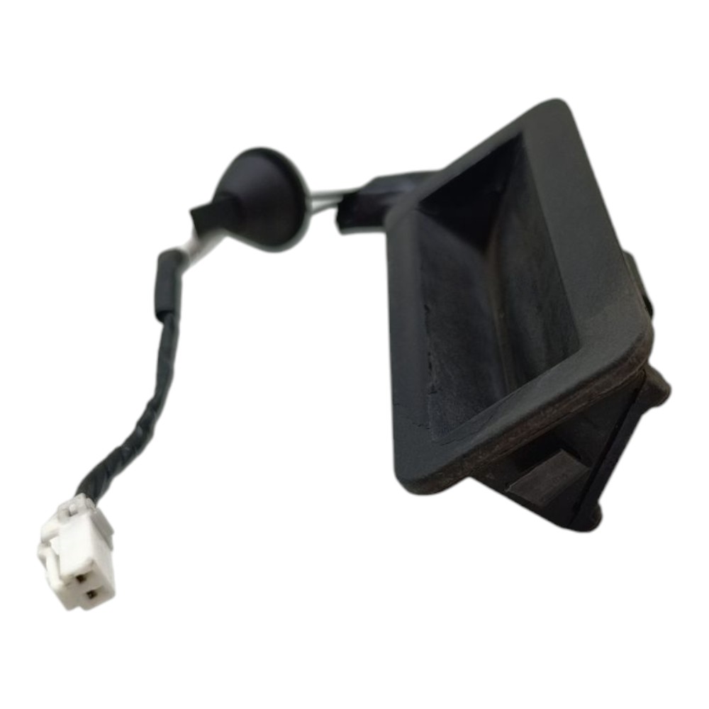 Botão Maçaneta Tampa Traseira Ford Focus Sedan 2011 2012 13 Preto Traseira 3
