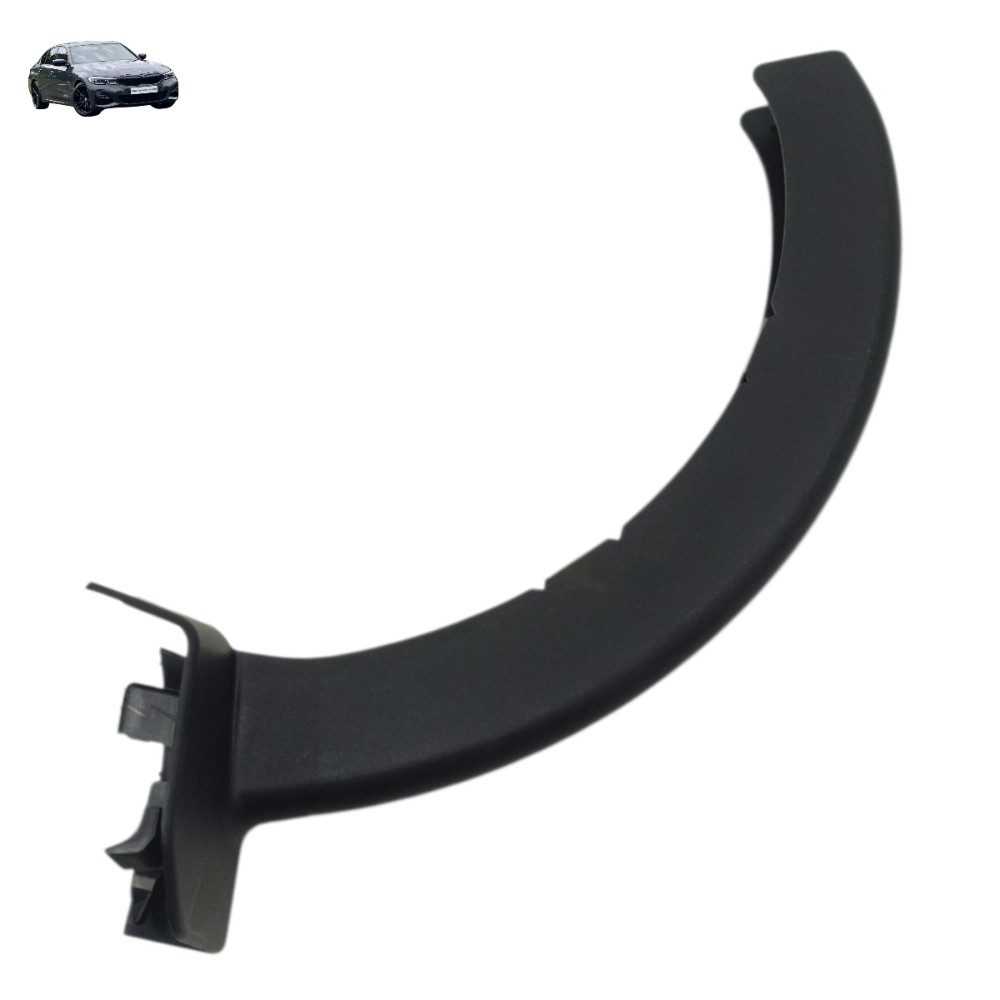 Moldura esquerda dobradiça porta mala bmw 320i 2021 2022 23