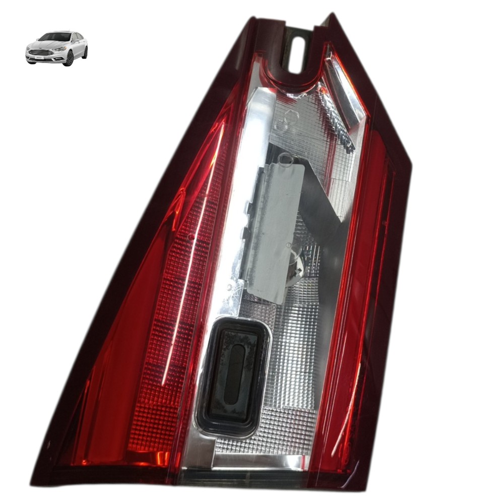 Lanterna Esquerda Tampa Traseira Ford Fusion 2018 2017 2016 Esquerdo/motorista Vermelho 1
