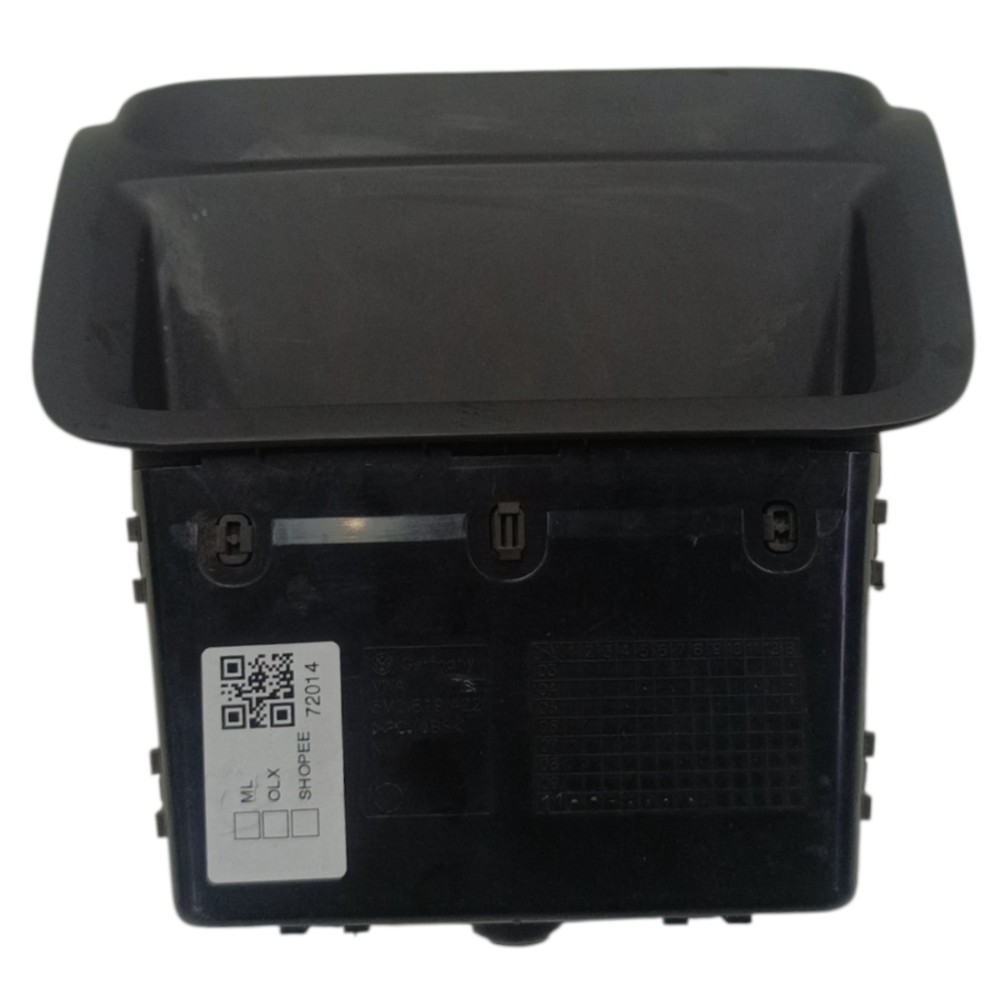 Moldura Comando Ar Porta Objeto Painel Vw Tiguan 2011 2012