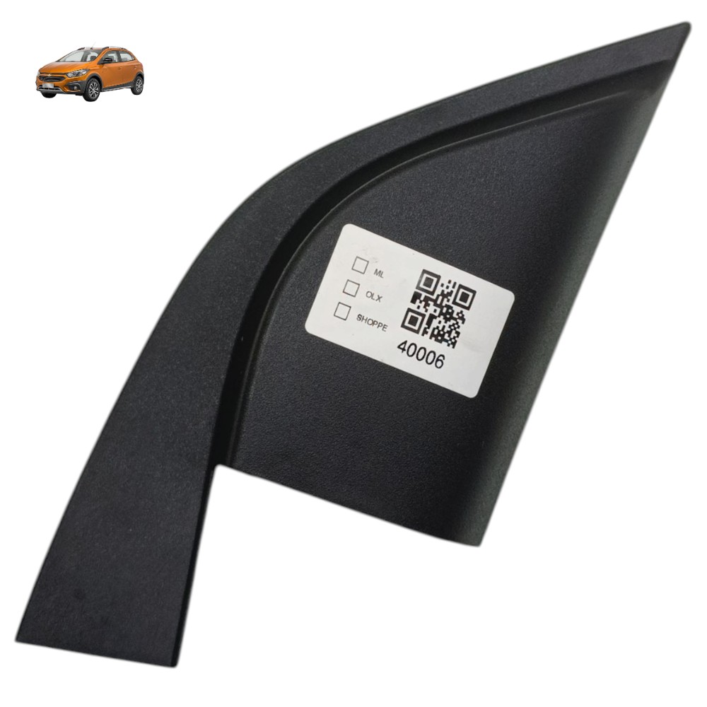 Acabamento Interno Retrovisor Direito Gm Onix 2017 2018 2019