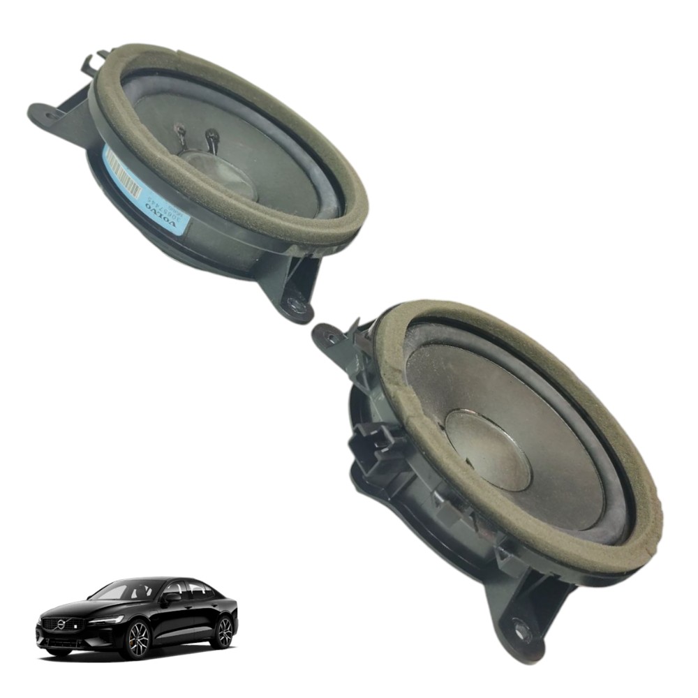 Par Alto Falante Porta Volvo S60 T4 2010 2011 2012 2013 14 Preto 1