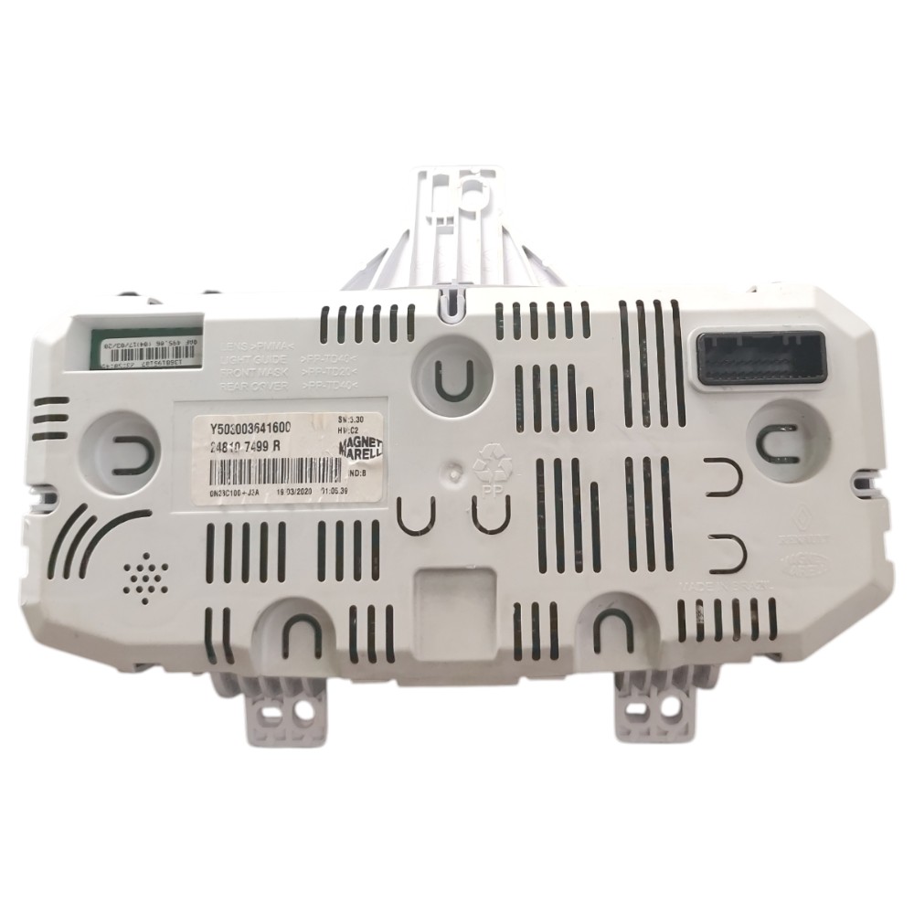 Kit code módulo injeção Renault kwid 1.0 12V 3cc 2021 2020 3