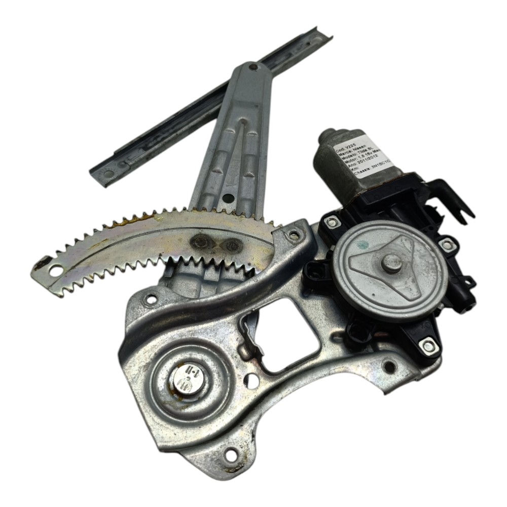 Motor Máquina Vidro Traseiro Direito Nissan Tiida 2012 11 10 4