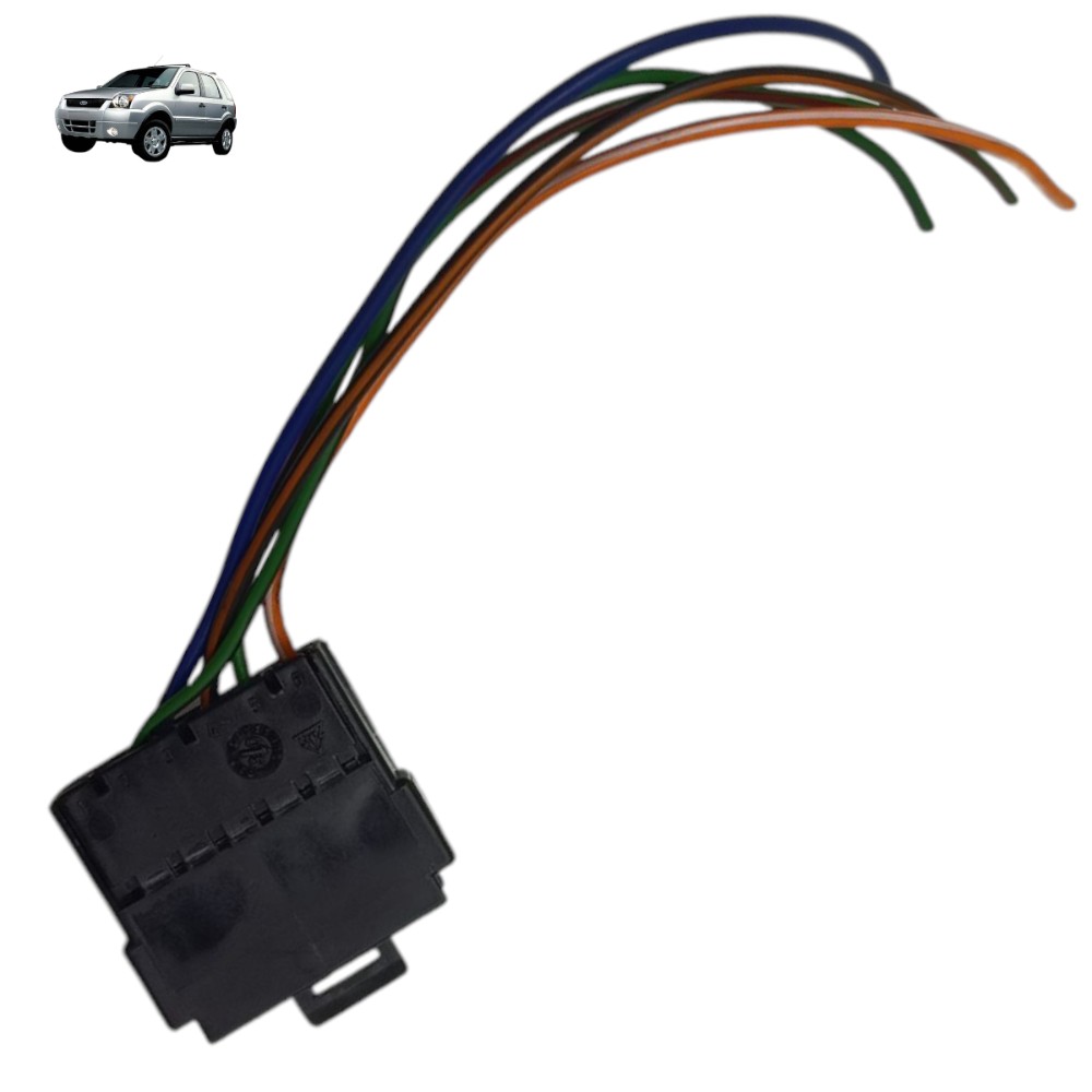 Plug Conector Lanterna Traseira Ford Ecosport 2005 2006 2007 1