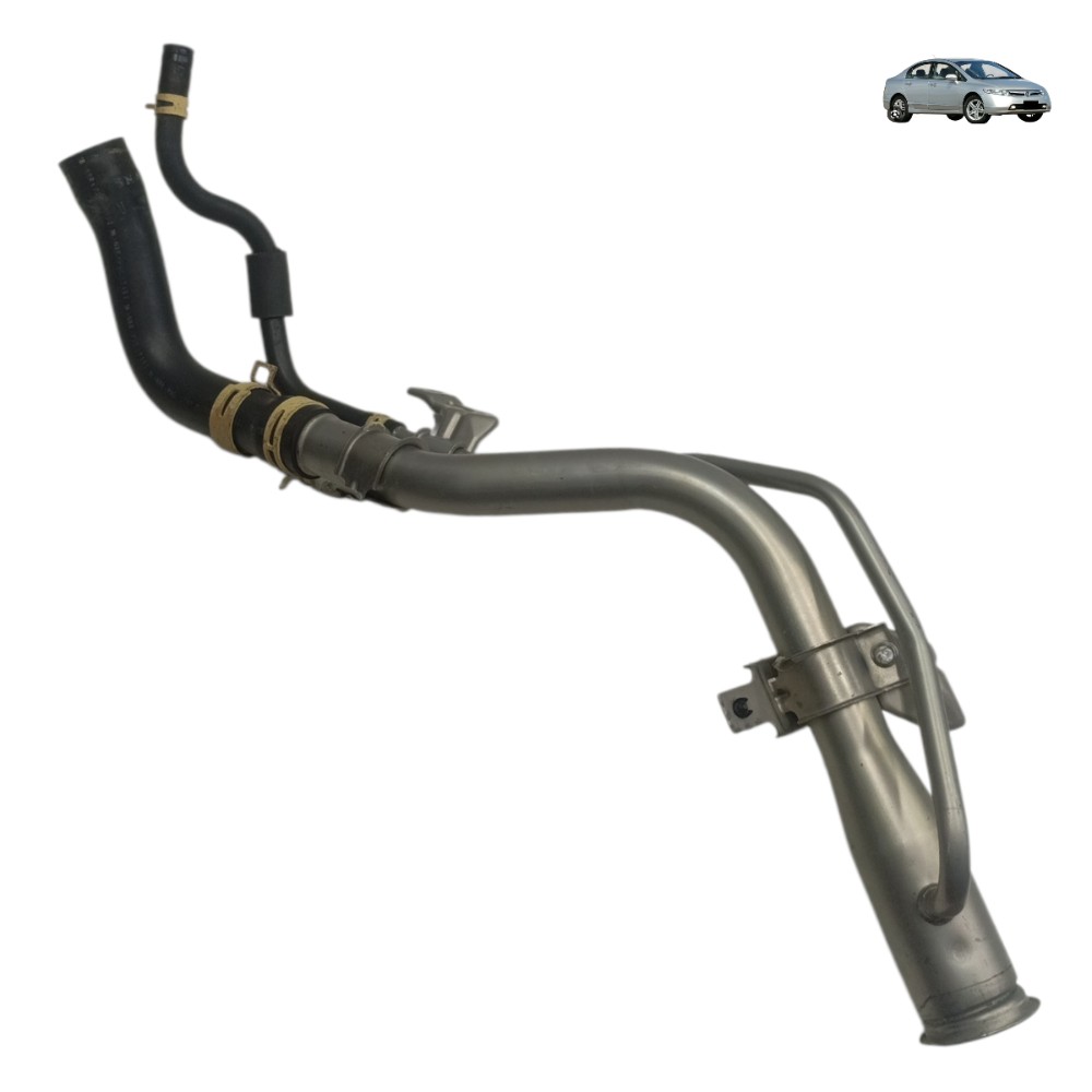 Gargalo Tanque Combustível Honda Civic G8 2007 2008 2009 10 Preto E Prata 1