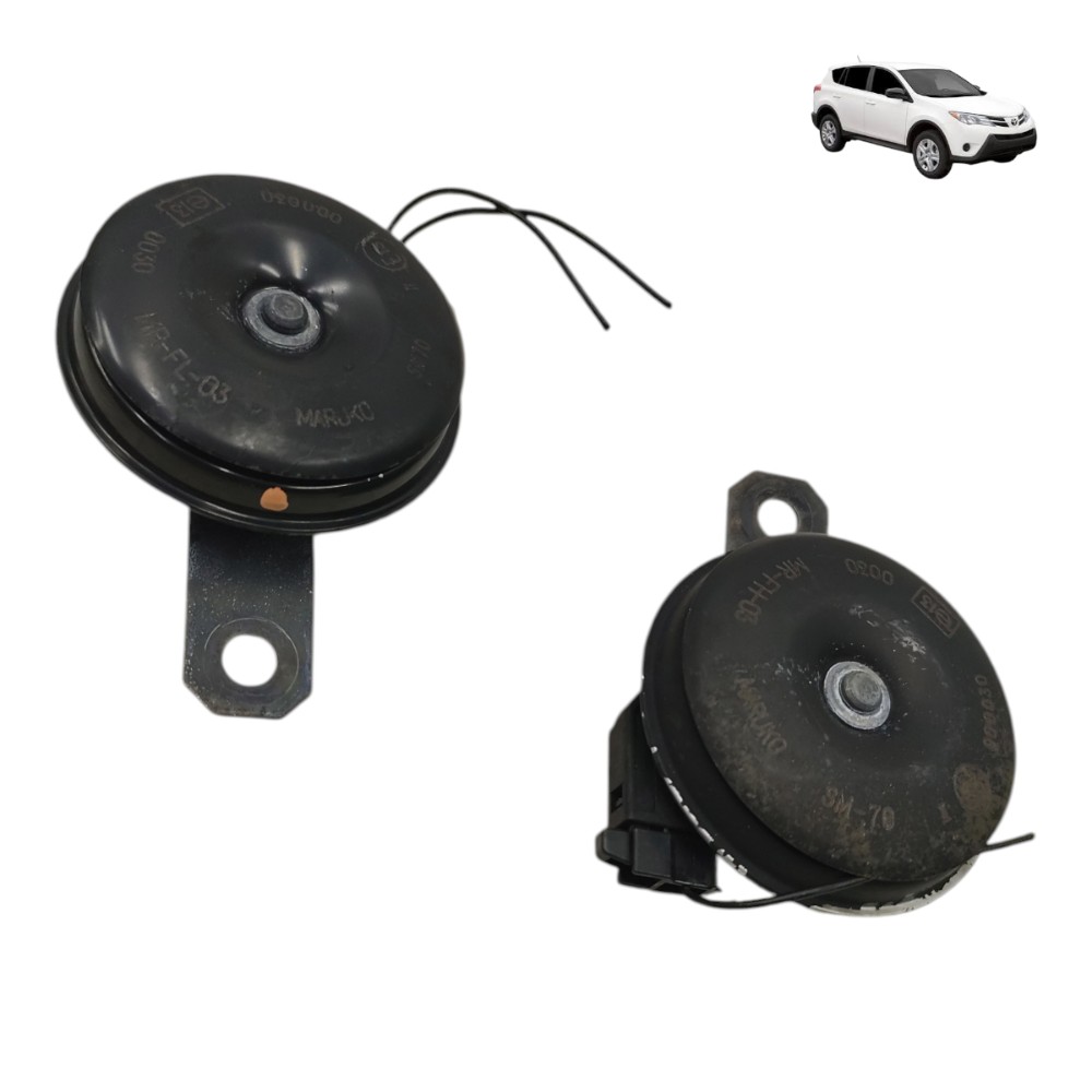 Par Buzina Redonda Toyota Rav4 2013 2014 2015 2016