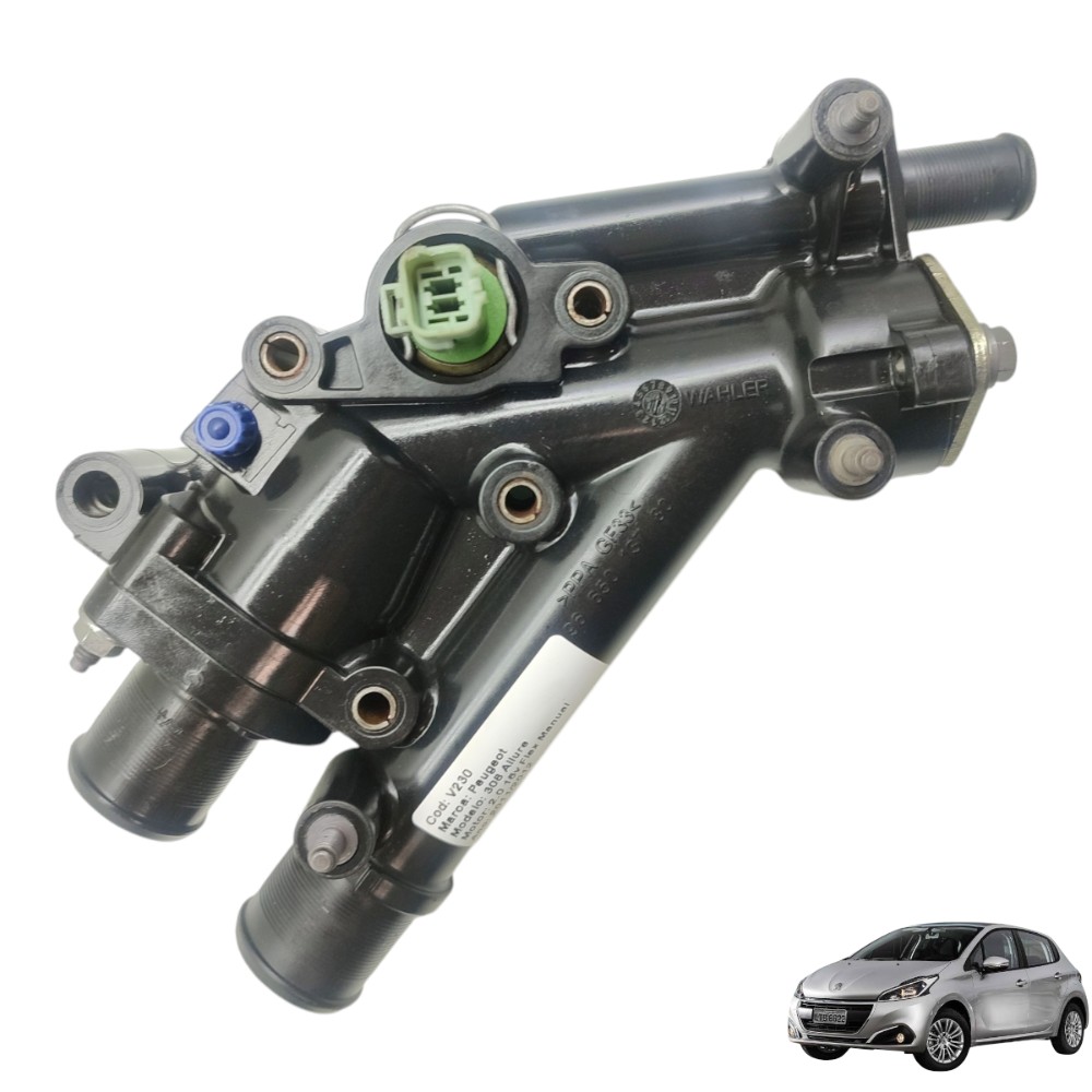 Carcaça Válvula Termostática Peugeot 308 2.0 Flex 2011 2012 1
