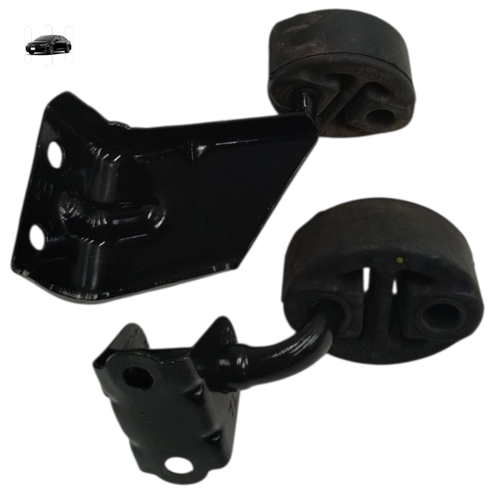 Par Suporte Coxim Escapamento Toyota Corolla 2.0 2023 2024 1