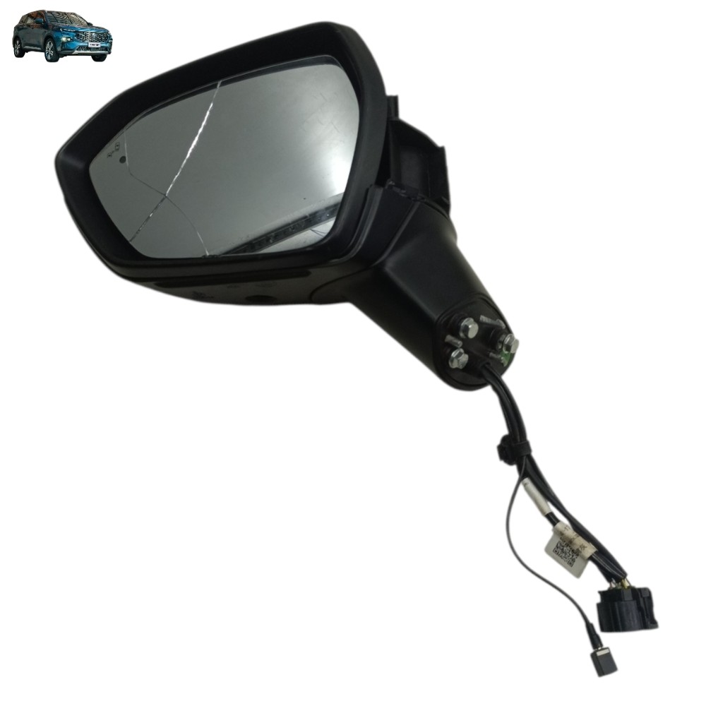 Retrovisor Esquerdo Câmera Ford Territory 2025 Detalhes