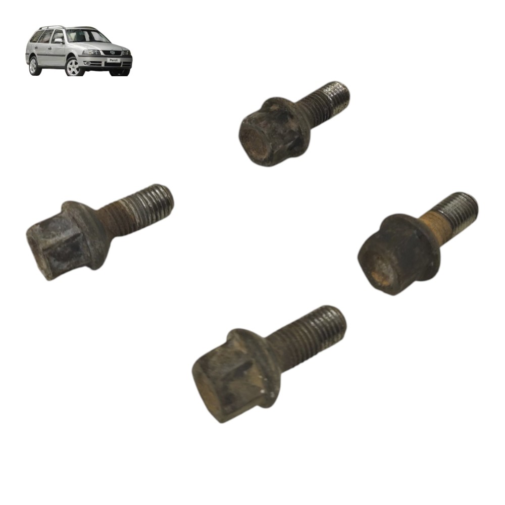 Jogo Parafuso Prisioneiro Roda Vw Parati G3 2001 2002 2003