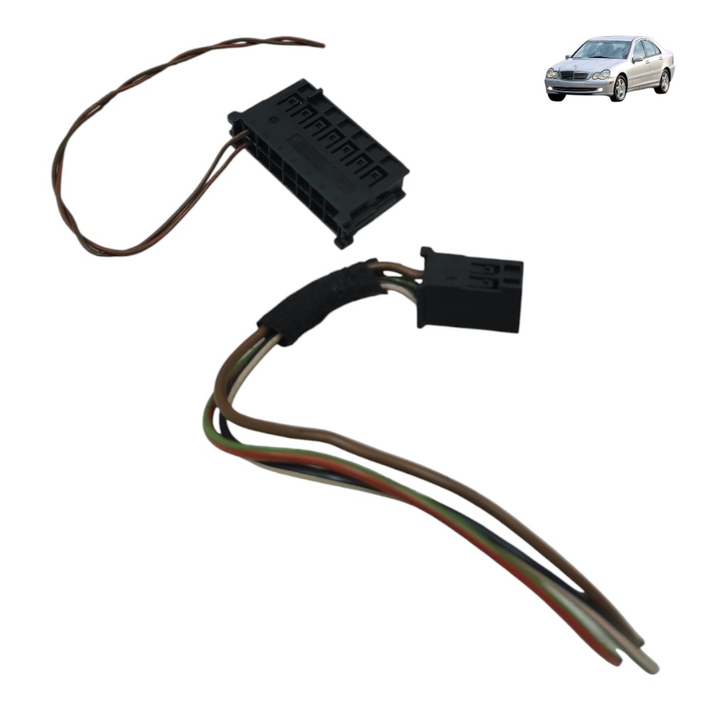 Par Plug Conector Módulo Conforto Mercedes C230 2003 2003 1