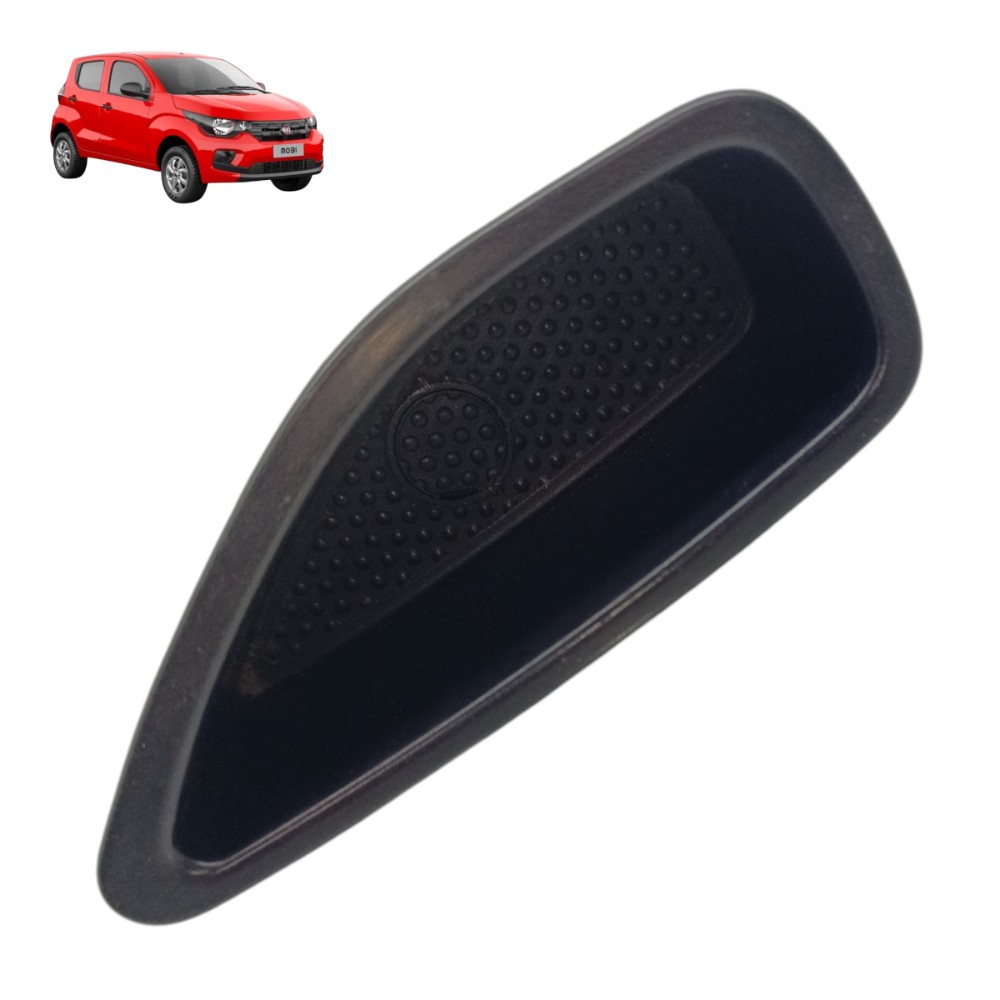 Puxador Interno Porta Lado Esquerdo Fiat Mobi 2017 2018 2019 Preto Dianteira/traseira 1