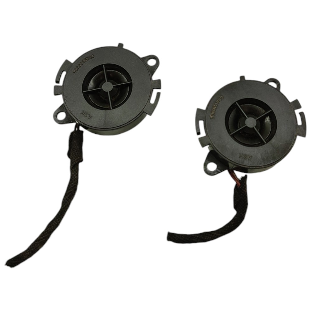 Par Tweeter Falante Dianteiro Citroen C3 Aircross 2011 2012 Preto 2