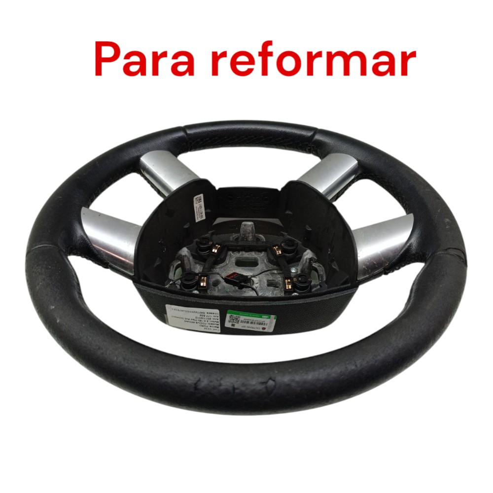 Volante Direção Para Reformar Ford Focus 2010 2011 2012 2013 Preto 2