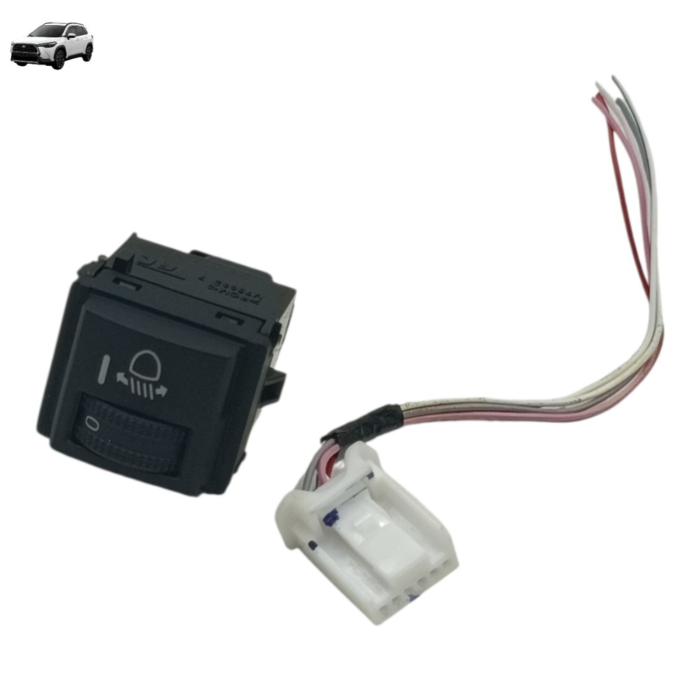 Botão regulagem farol com plug Toyota Corolla Cross 2023