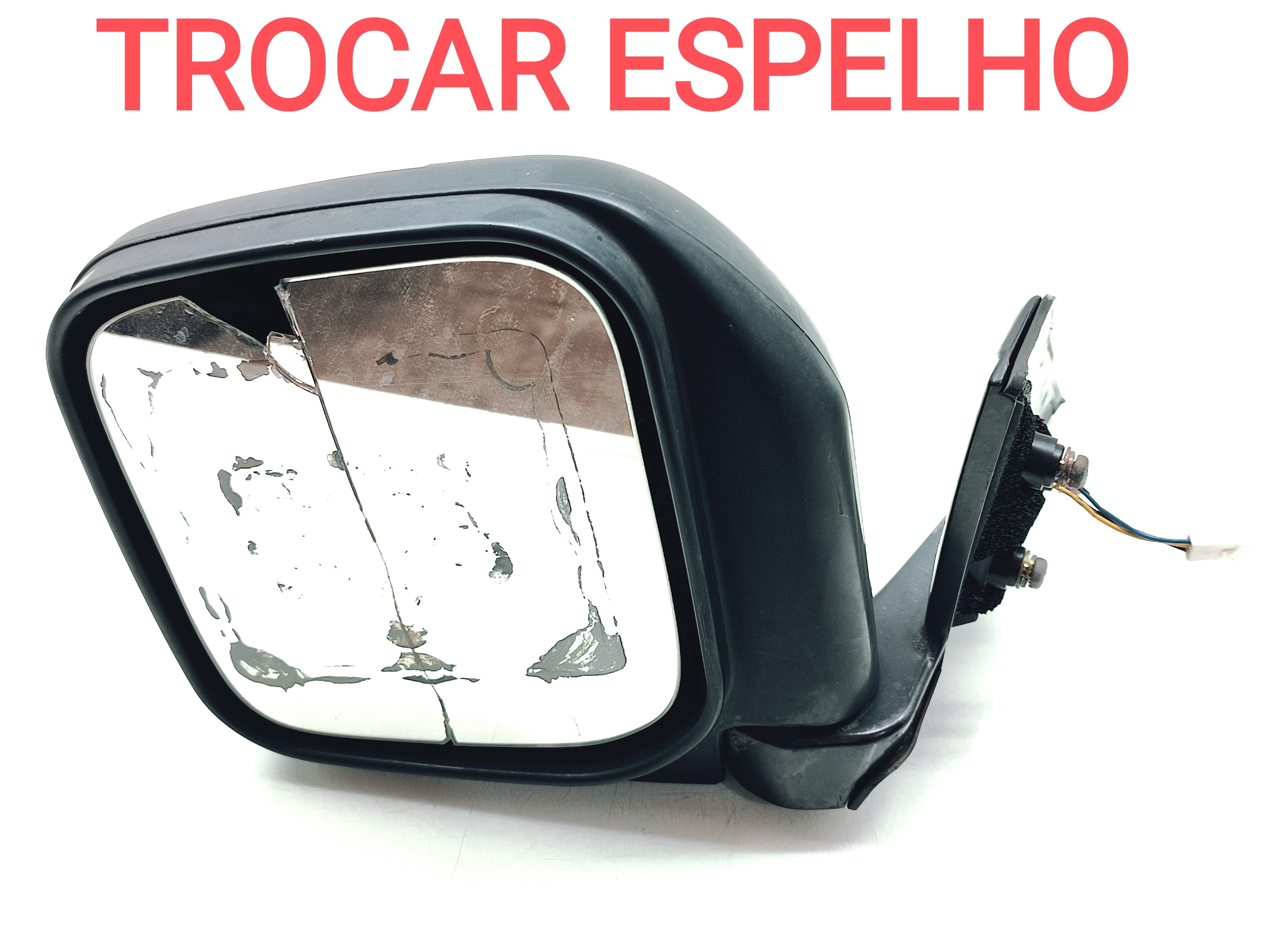 Retrovisor Esquerdo Mitsubishi Pajero Sport 1999 2000 2001 1