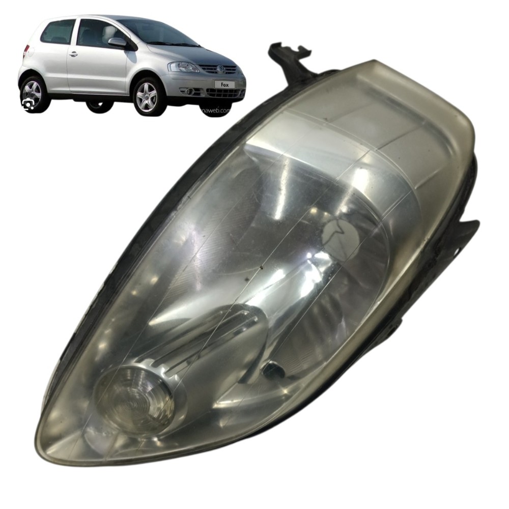 Farol Direito Vw Fox 2003 Até 2008 Direito/passageiro