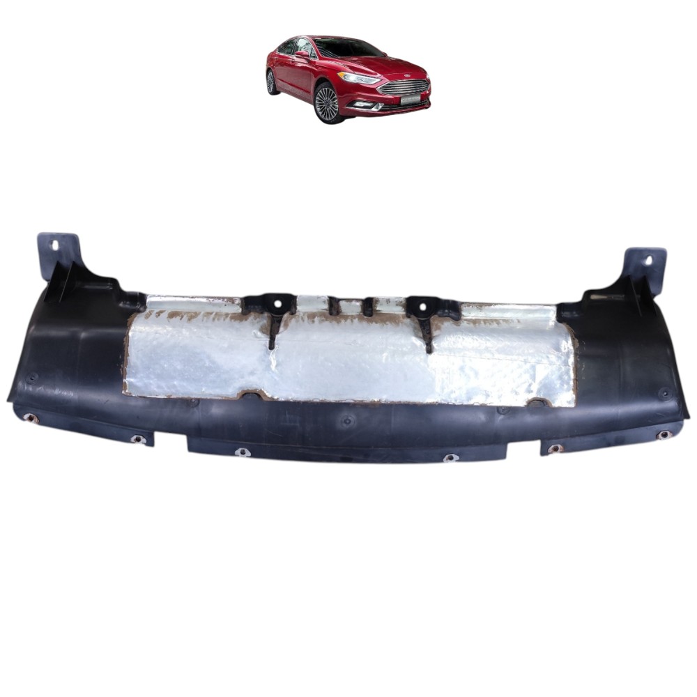 Defletor Inferior Parachoque Traseiro Ford Fusion 2017 2016 Preto 1