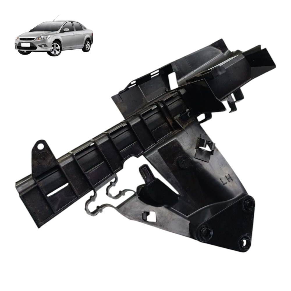 Guia Vidro Porta Dianteira Esquerda Ford Focus 2011 2012 13 Preto 1