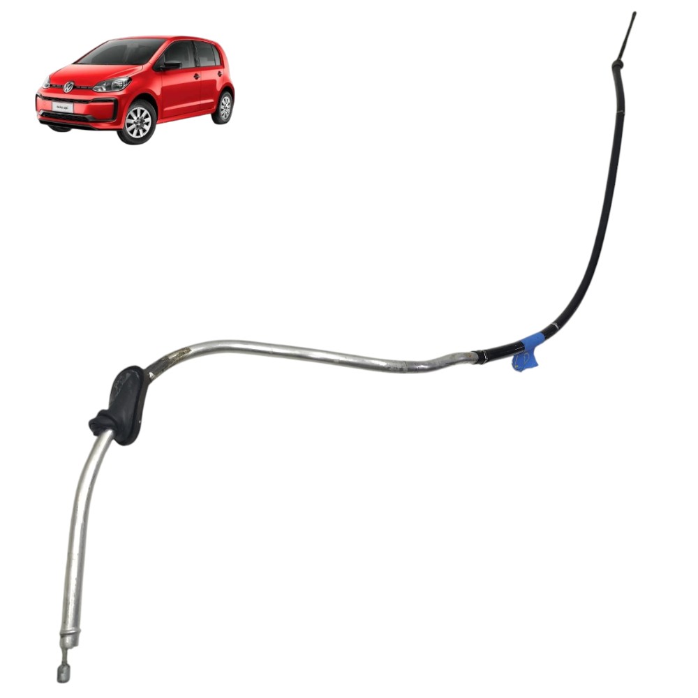 Cabo aço freio mão lado direito VW up 2014 2015 2016 2017 18