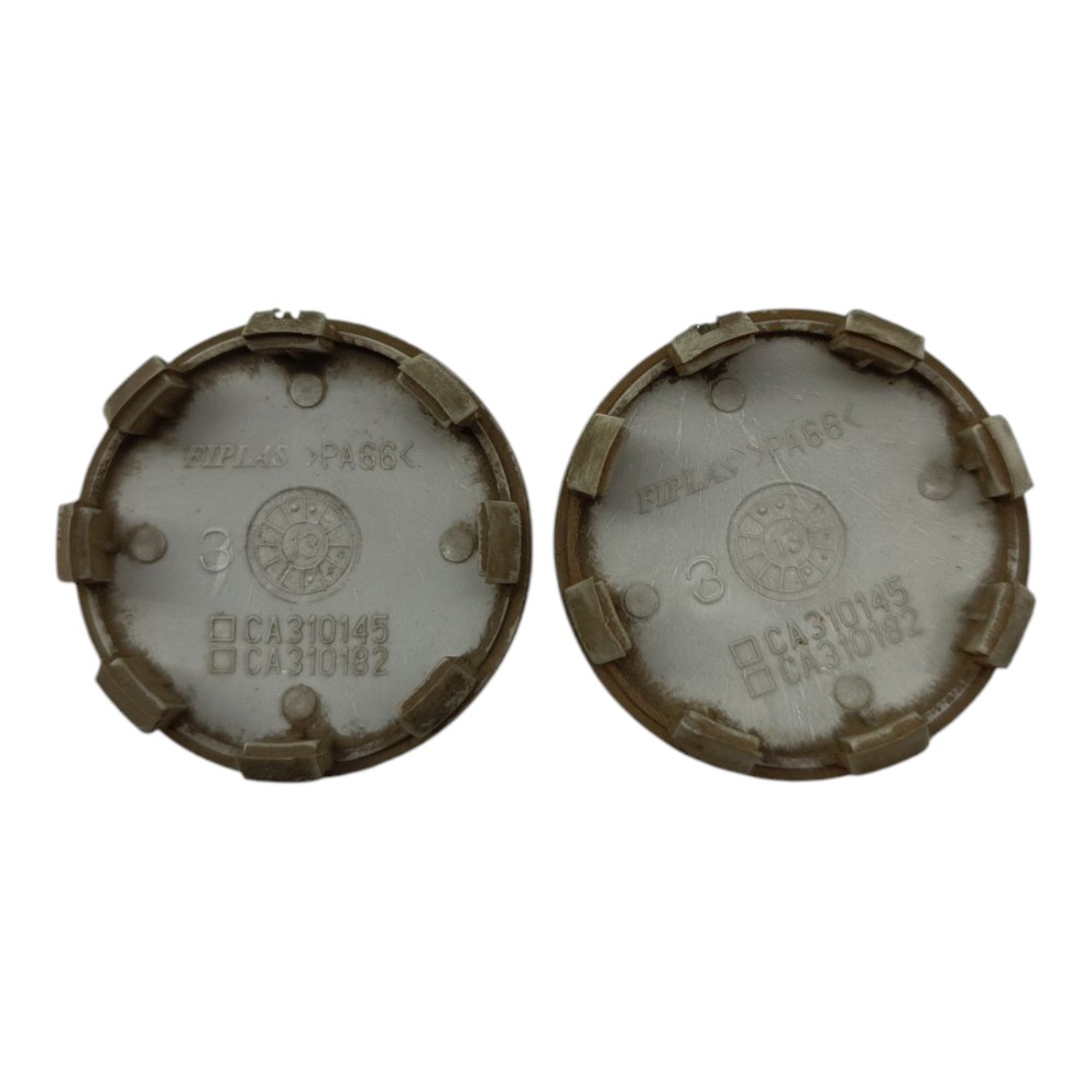 Par Calotinha Central Roda Linha Gm 53mm Cinza 3