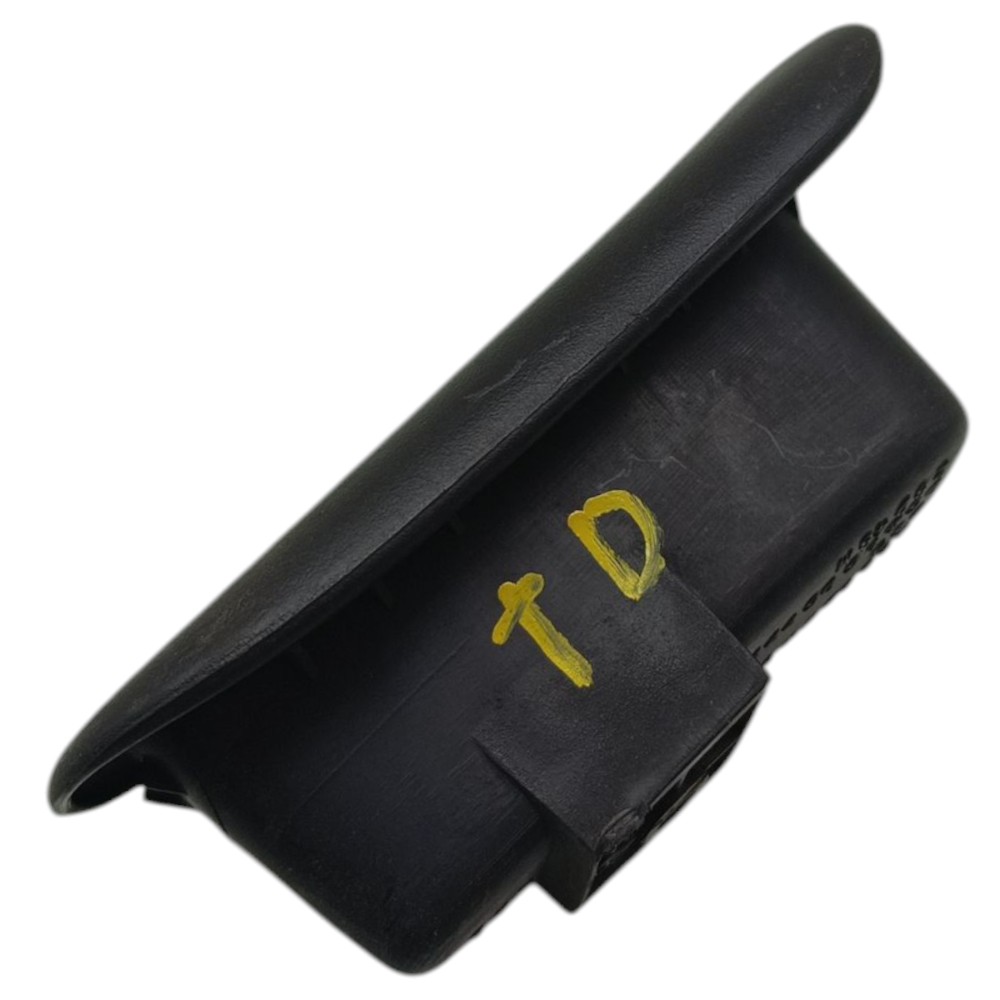 Puxador Interno Porta Traseira Direita Peugeot 206 2008 2009 Preto Traseira 3