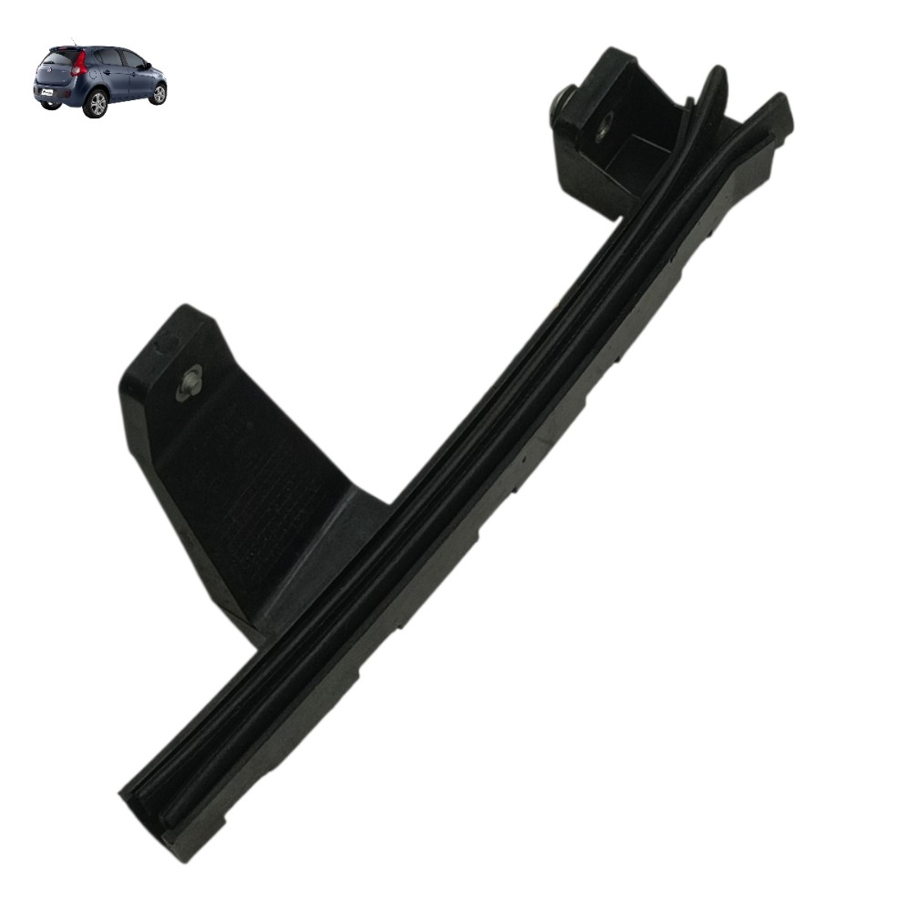 Guia Vidro Traseira Esquerda Fiat Palio Attractive 2013 2014 Preto