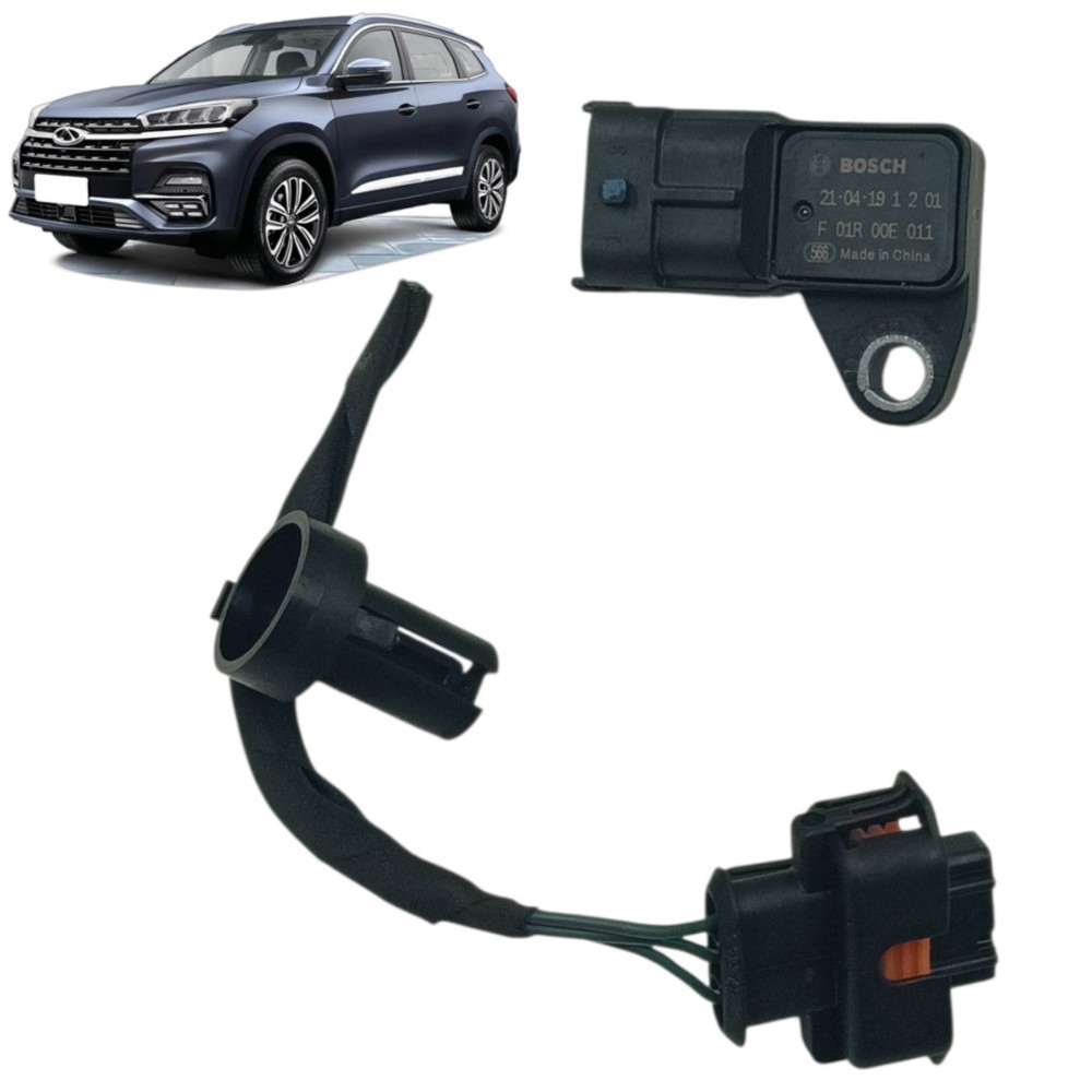 Sensor Map Chery Tiggo 8 1.6 2024 2023 2022 2021