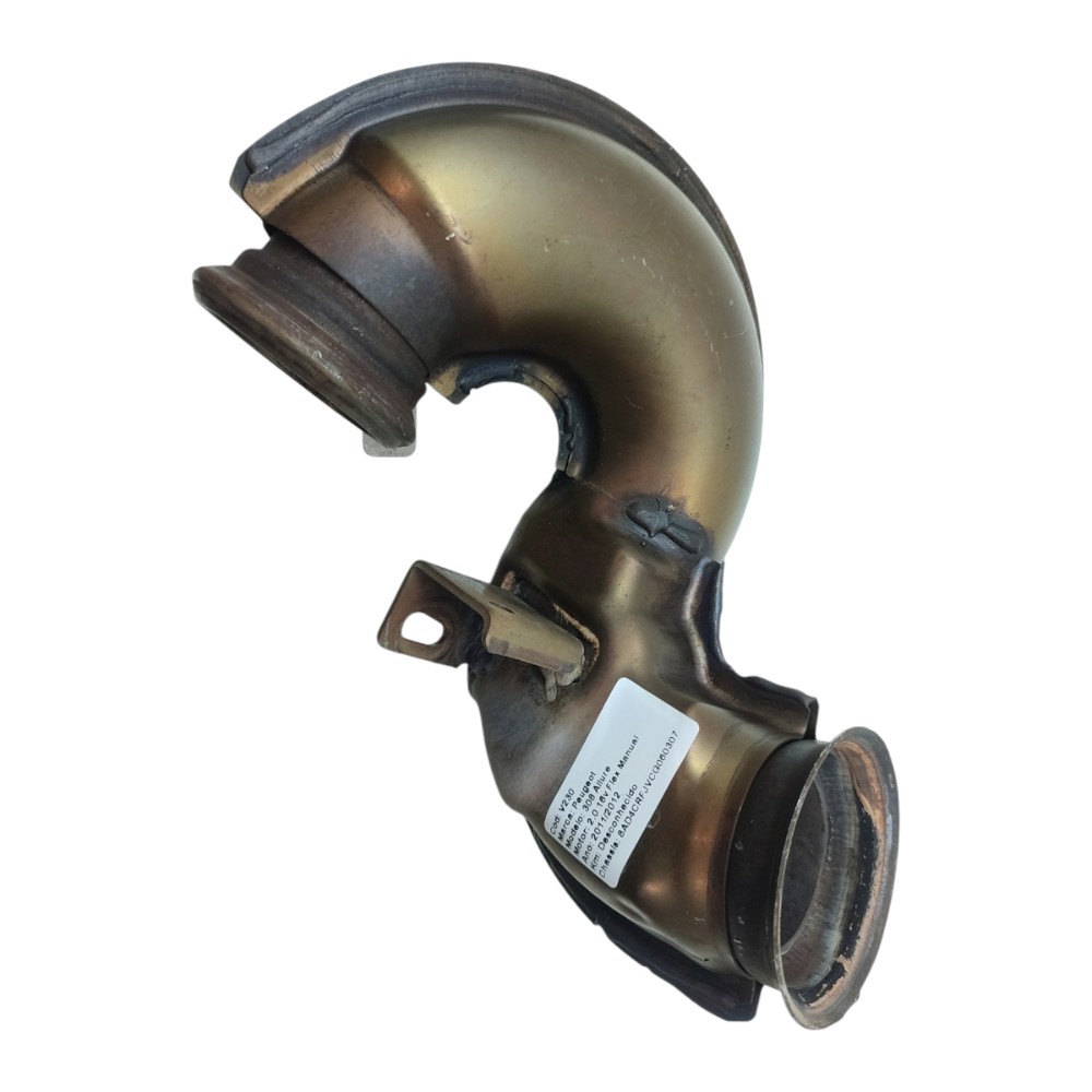 Saida Curva Catalisador Peugeot 308 2.0 16v Flex 2011 2012 3