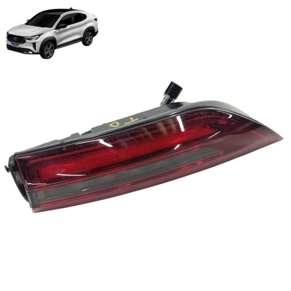 Lanterna led direita tampa traseira fiat fastback 2023 2024