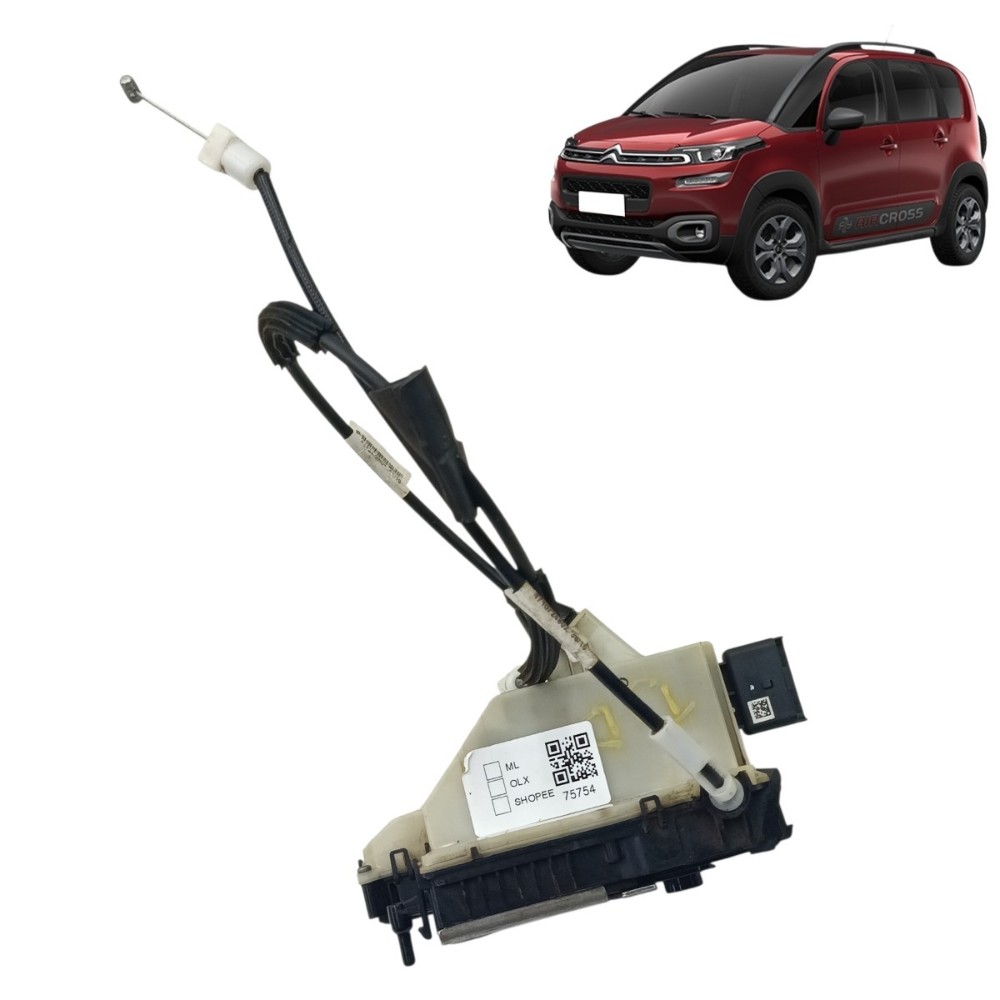 Fechadura porta dianteira direita Citroen Aircross 2017 2018