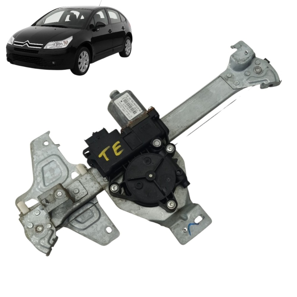 Máquina Vidro Traseira Esquerda Citroen C4 2009 2010 2011