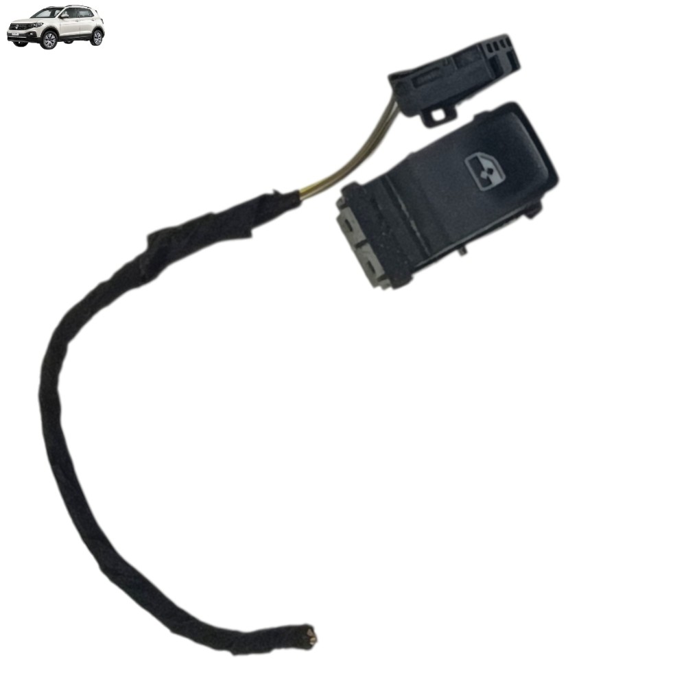 Botão vidro porta dianteira direita vw tcross 2021 2022 2023