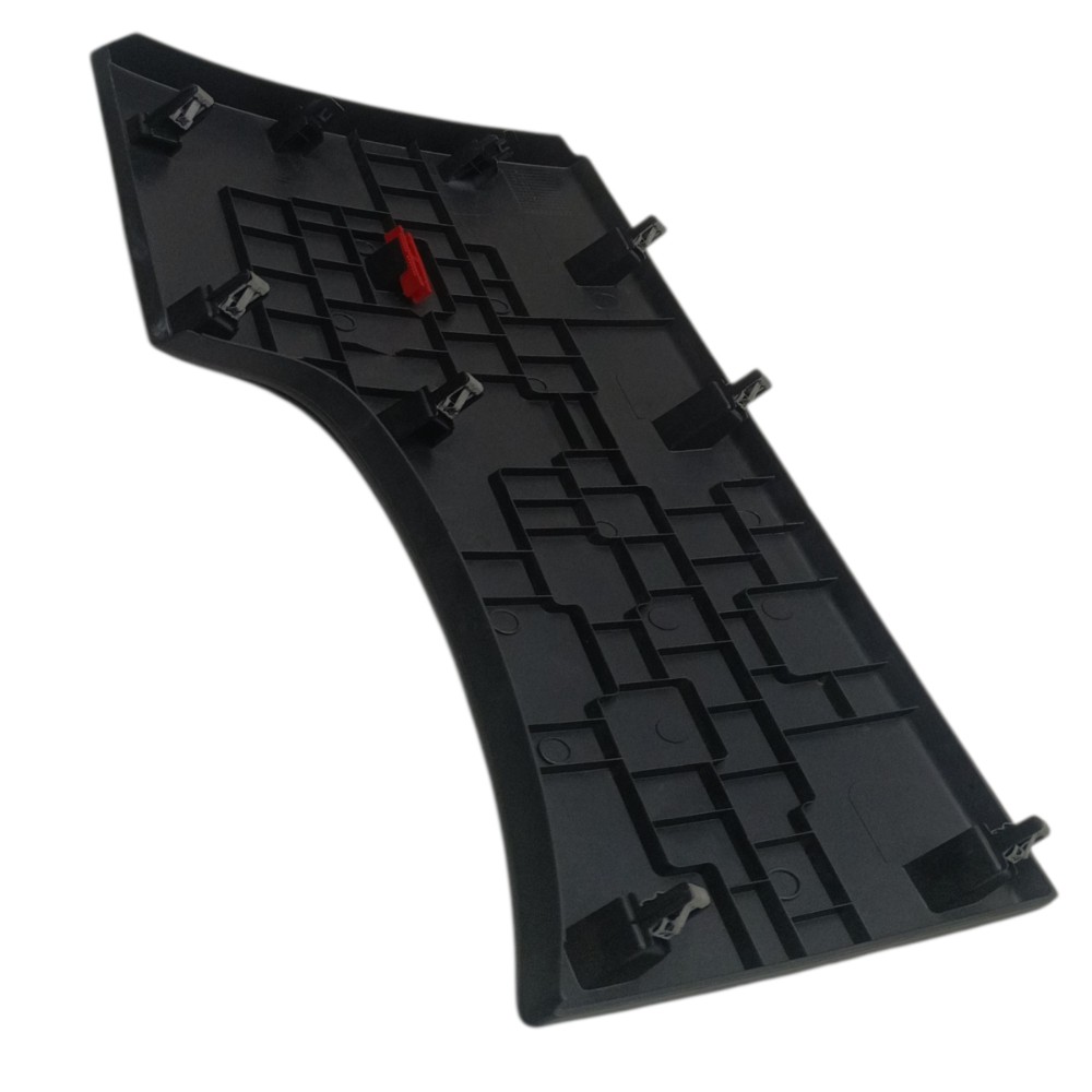 Acabamento Inferior Painel Peugeot 208 2014 2015 2016 2017 Preto Moldado 4