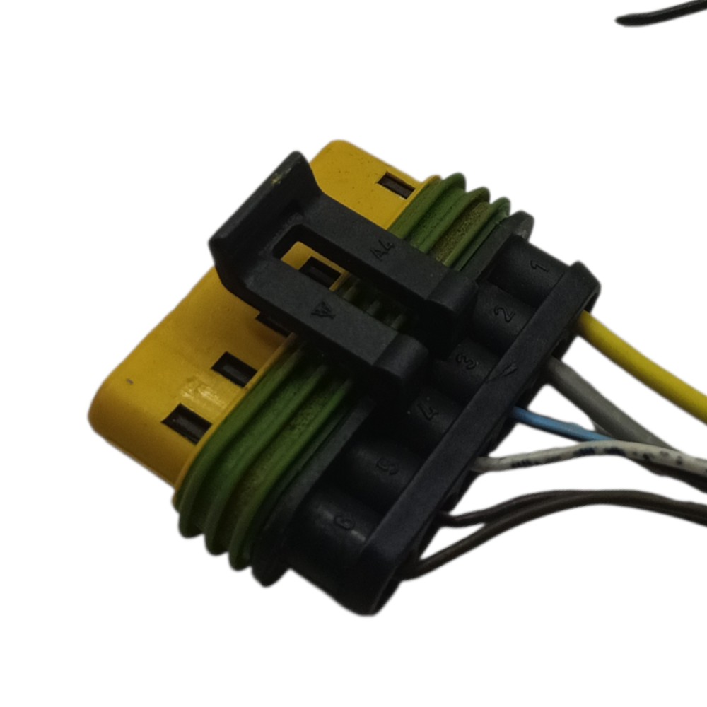 Plug fechadura dianteira direita Fiat Palio Siena 2010 2011 4