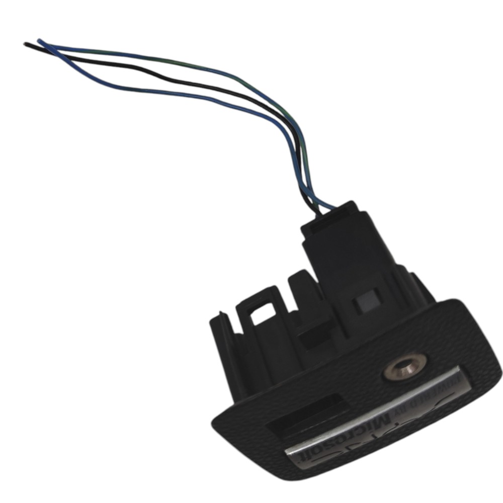 Entrada auxiliar console central ford new fiesta 2014 2015 4