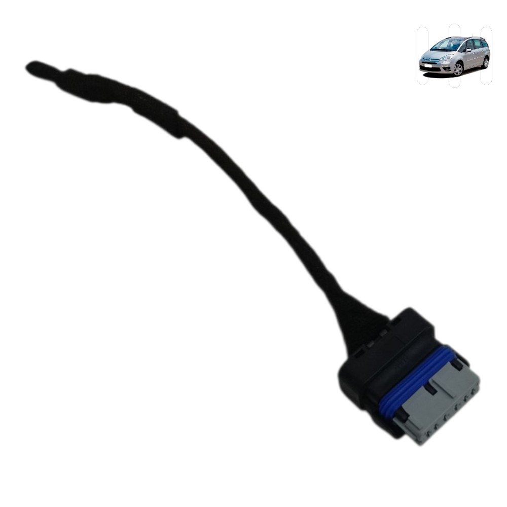 Plug conector motor vidro traseiro Citroen Grand C4 2008 09 1