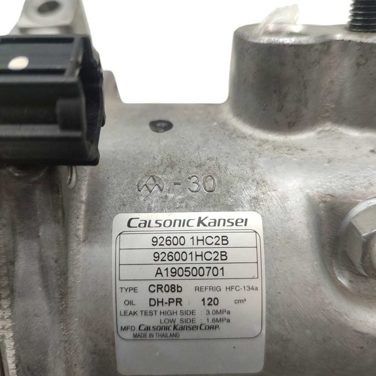 Compressor Ar Condicionado Nissan Versa March 1.6 16v 2019 6