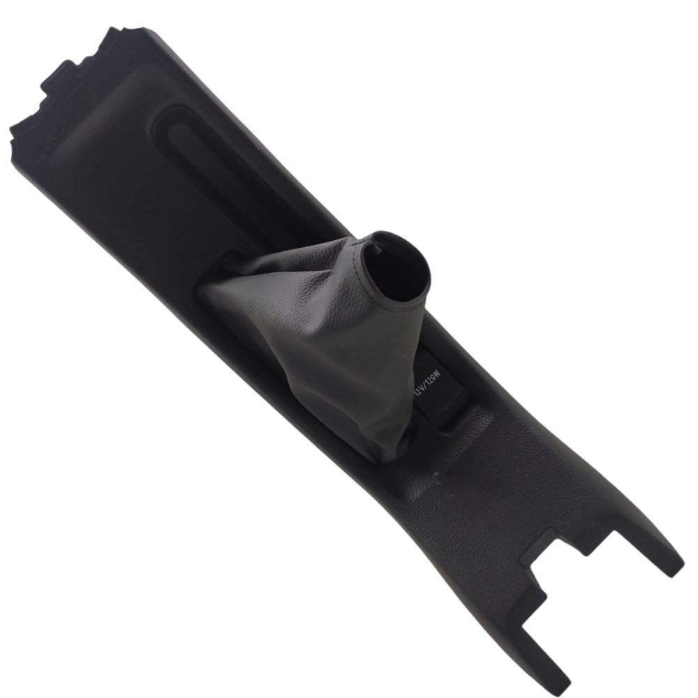 Moldura Coifa Alavanca Freio Mão Toyota Yaris 2024 2023 2022 Preto 1