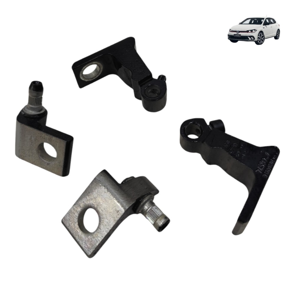 Kit dobradiça porta dianteira direita VW Polo 2026 2025 2024