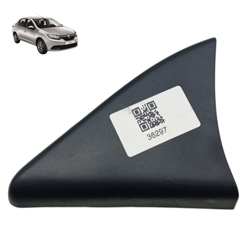 Acabamento Interno Retrovisor Esquerdo Renault Logan 2018 19 1