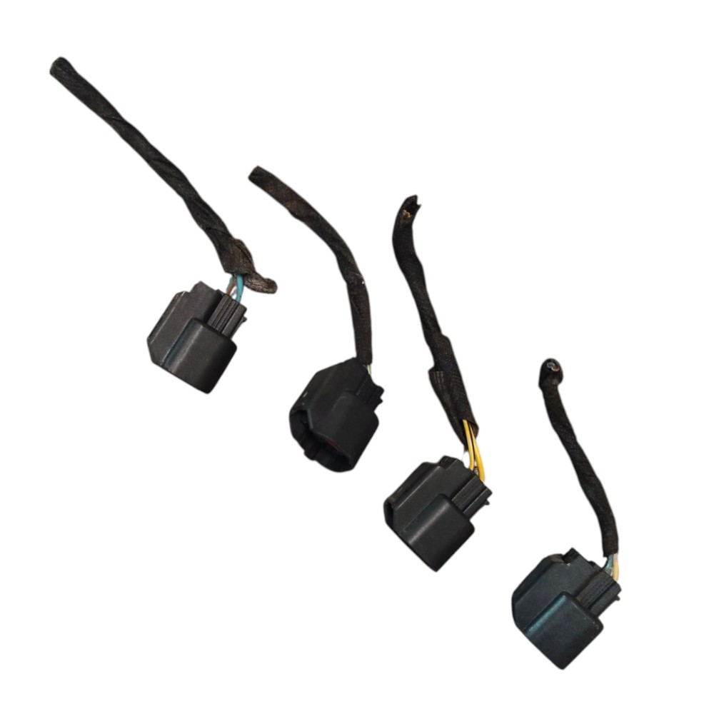 Jogo Plug Conector Alto Falante Porta Gm Onix Prisma 2017 3