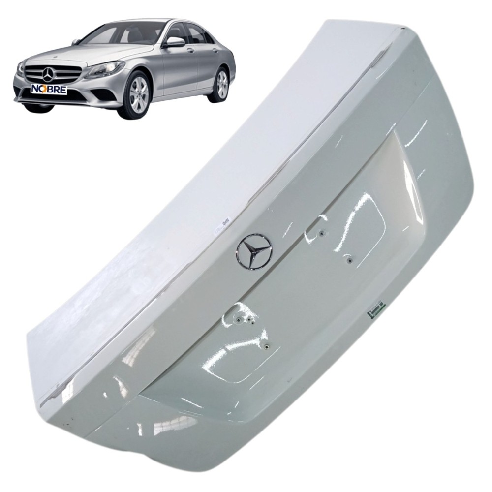 Tampa Traseira Mercedes C180 Coupé 2011 2012 2013 14 Detalhe Branco