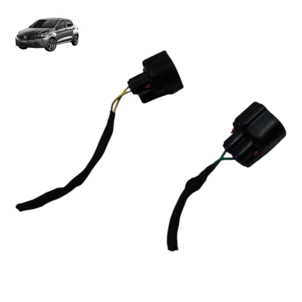 Par plug sensor câmbio 2 pinos Fiat argo 1.3 aut 2024 2023 1
