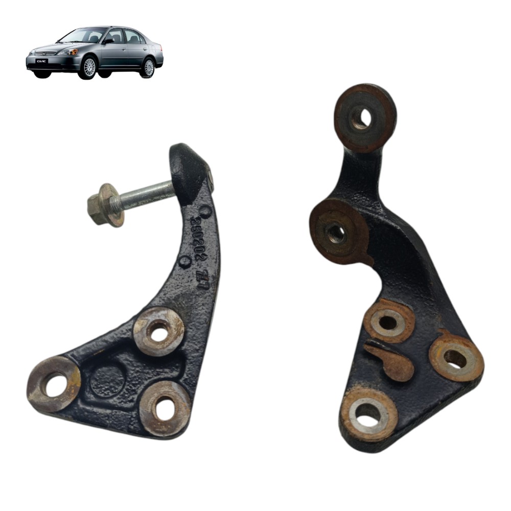 Par suporte caixa direção Honda Civic g7 1.7 aut 2001 02 03 1