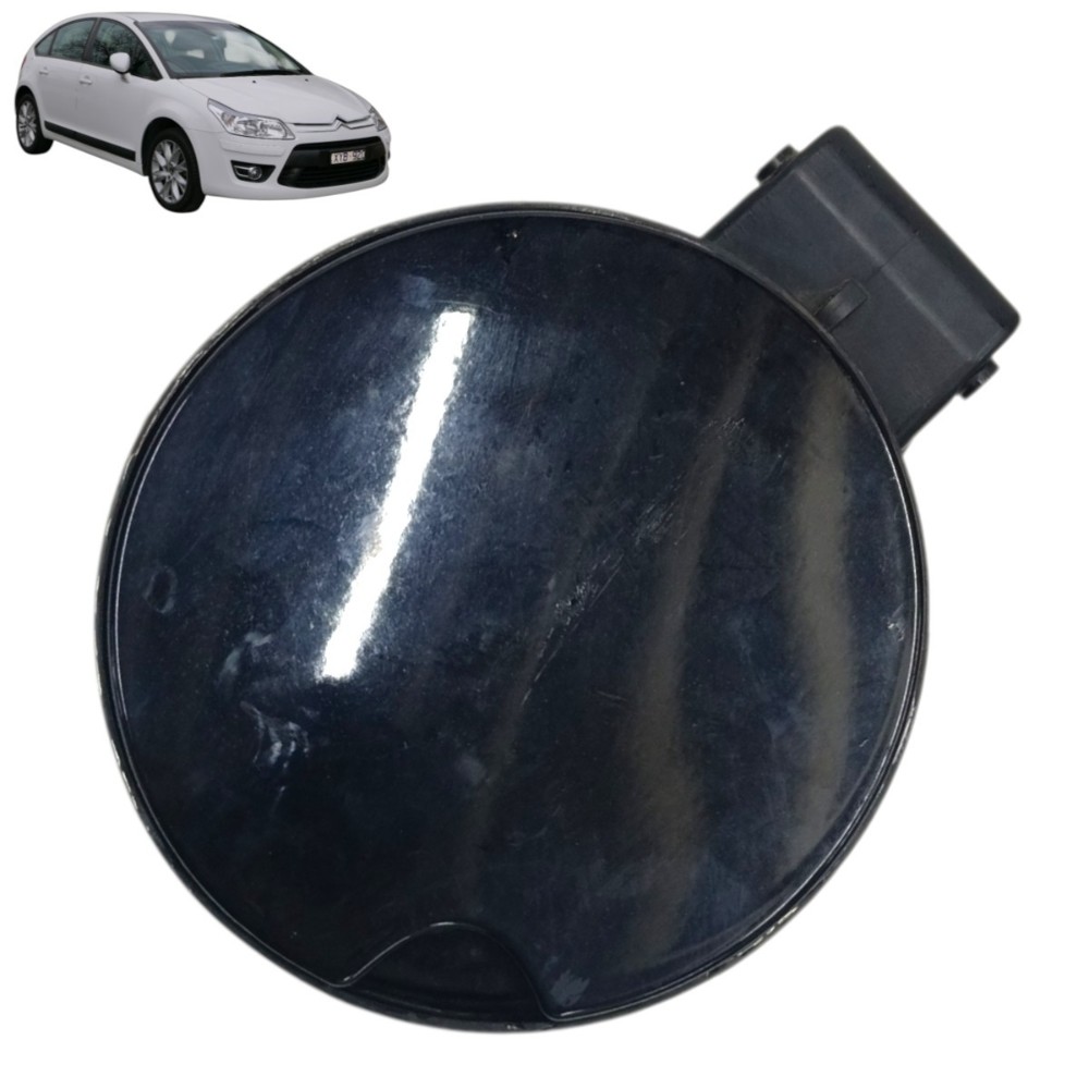 Portinhola Citroen C4 2009 2010 2011 2012 2013 Preto 2009