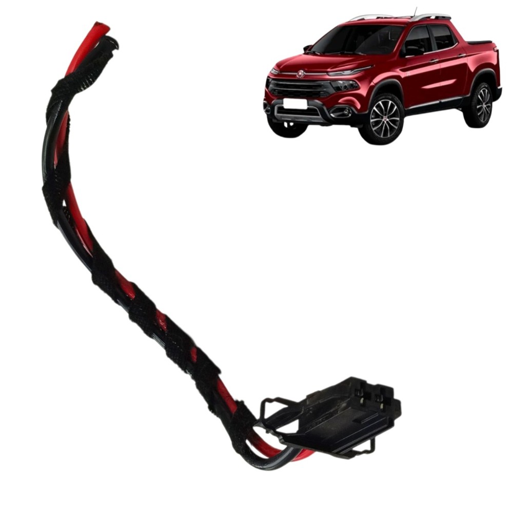 Plug conector motor ventilador caixa ar forçado fiat toro 21