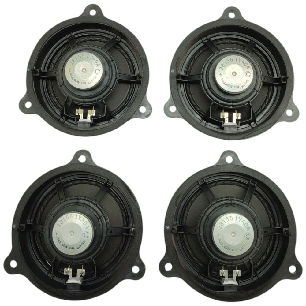 Alto Falante Porta Nissan Livina 2010 2011 2012 2013 2014 Preto 3