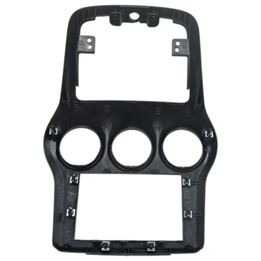 Moldura Central Painel Gm Captiva 2008 2009 2010 2011 2012 – Cinza – Moldado 3